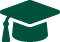 Graduation hat icon